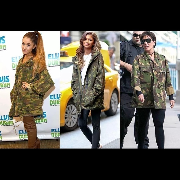 Jackets & Blazers - Camo Print Oversized Hot Weather Unisex Camo Field Shirt /Jacket